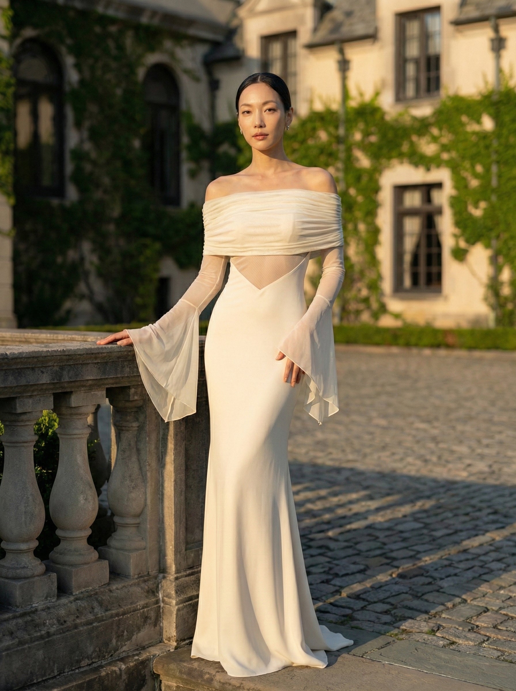 Matilda — Peplum Mermaid Wedding Dress